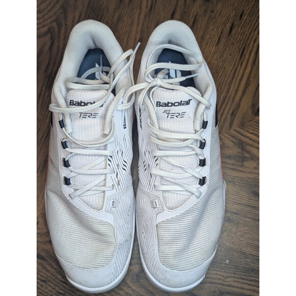 Babolat Jet Tere 2 All Court Mens Size 10 White Strike Red Tennis Shoes Sneakers main image 6